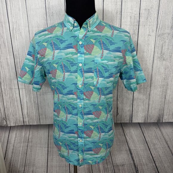 Vineyard Vines Other - Vineyard Vines Men's Large Multicolor Slim Fit Cotton Hawaiian Murray Shirt